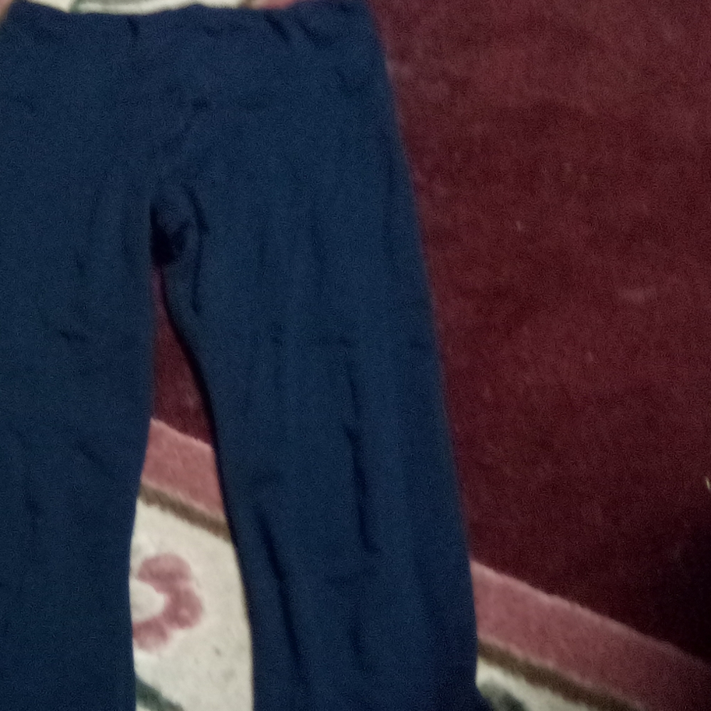 Blue athletic pants